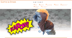 Desktop Screenshot of gizmoisgreat.com